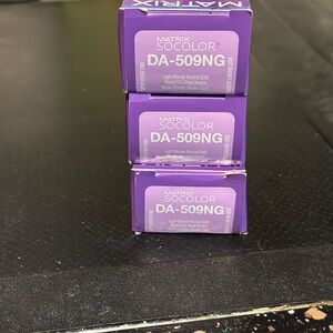 Matrix SOCOLOR  Dream age Hair Dye in Light Blonde Neutral Gold 509NG 3 tubes